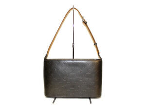 Louis Vuitton Monogram Hobo LV Noir Black Metallic Matte Alston Bag Leather